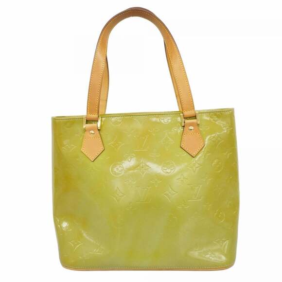 Louis Vuitton Vernis Houston Tote Bag M91005 Baby Blue Women's